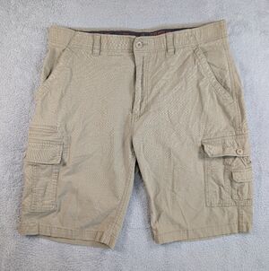 Wear First Cargo Shorts Mens 38 Tan Utility 11 Inseam